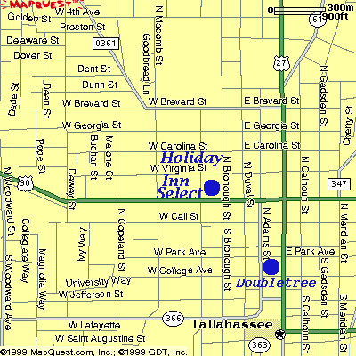 hotel and conference center map